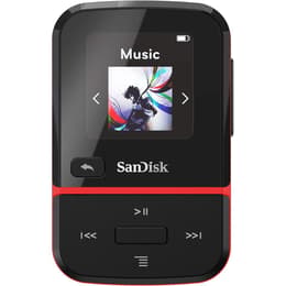 Sandisk Clip Sport Go Συσκευή ανάγνωσης MP3 & MP4 16GB- Μαύρο/Κόκκινο