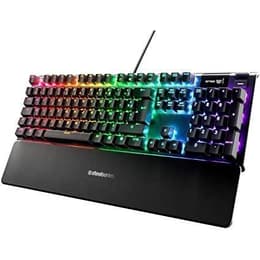 Steelseries Πληκτρολόγιο AZERTY Γαλλικό Πληκτρολόγιο με φωτιζόμενα πλήκτρα Apex 5