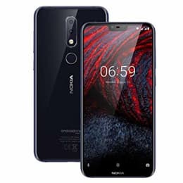 Nokia X6 (2018) 32GB - Μαύρο - Ξεκλείδωτο