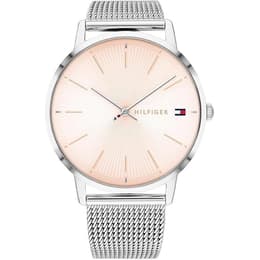 Tommy Hilfiger Ρολόγια Hilfiger Classic Steel Mesh Ladies Watch - Ασημί