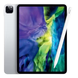 Bundle iPad Pro 11 (2020) 2η γενιά + Apple Pencil - 256GB - Ασημί - Χωρίς Θύρα Sim
