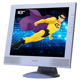 18" Sony SDM-M81 1280 x 1024 LCD monitor Άσπρο