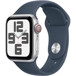 Apple Watch Series 9 (2023) GPS 45 mm - Αλουμίνιο Ασημί - Sport band Μπλε