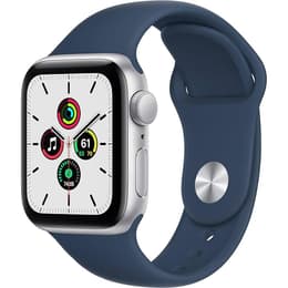 Apple Watch Series 9 (2023) GPS 45 mm - Αλουμίνιο Ασημί - Sport band Μπλε