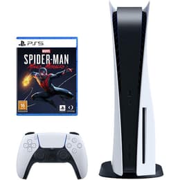 PlayStation 5 825GB - Άσπρο + Spider-Man Miles Morales