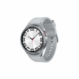 Samsung Ρολόγια Galaxy Watch 6 Classic Παρακολούθηση καρδιακού ρυθμού GPS - Ασημί