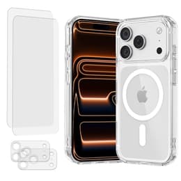 Προστατευτικό Phone 17 Pro Max 2 οθόνης - TPU - Διαφανές