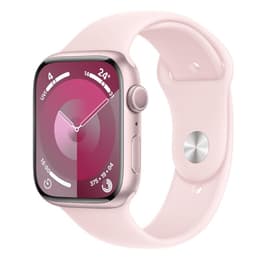 Apple Watch Series 9 (2023) GPS 41 mm - Αλουμίνιο Ροζ - Sport band Ροζ