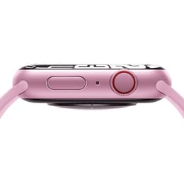 Apple Watch Series 9 (2023) GPS 41 mm - Αλουμίνιο Ροζ - Sport band Ροζ