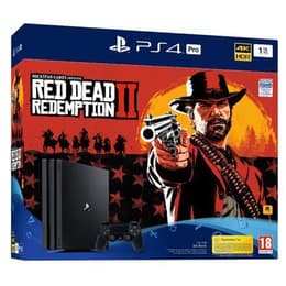 PlayStation 4 Pro 1000GB - Μαύρο + Red Dead Redemption II