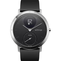 Withings Ρολόγια HWA03b-40black-inter Παρακολούθηση καρδιακού ρυθμού - Ασημί