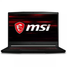 MSI GF63 Thin 10SC-259FR 15" - Core i7-10750H - 16GB - SSD 512 GBGB Nvidia GeForce GTX 1650 AZERTY - Γαλλικό
