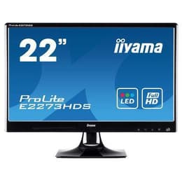 22" Iiyama E2273HDS LED monitor Μαύρο