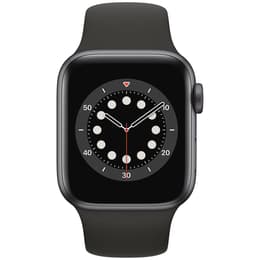 Apple Watch (Series 6) 2020 GPS 44mm - Αλουμίνιο Space Gray - Sport loop Μαύρο