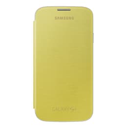 Προστατευτικό Galaxy S4 - Δέρμα - Κίτρινο
