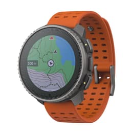 Suunto Ρολόγια vertical titanium solar canyon Παρακολούθηση καρδιακού ρυθμού GPS - Πορτοκαλί