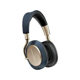 Bowers & Wilkins PX7 Μειωτής θορύβου ενσύρματο + ασύρματο Ακουστικά Μικρόφωνο - Μπλε/Χρυσό