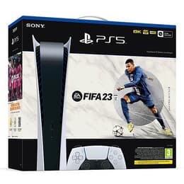 PlayStation 5 Digital Edition 825GB - Άσπρο + FIFA 23