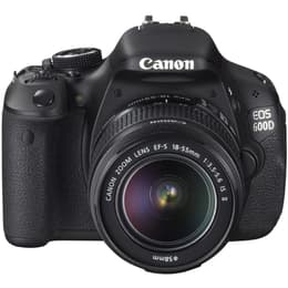 Reflex EOS 600D - Μαύρο + Canon EF-S 18-55mm f/3.5-5.6 IS II + EF-S 55-250mm f/4-5.6 IS STM f/3.5-5.6 + f/4-5.6