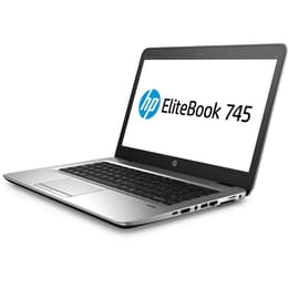 HP EliteBook 745 G4 14" (2017) - PRO A8-9600B - 8GB - SSD 128 GB QWERTY - Αγγλικά