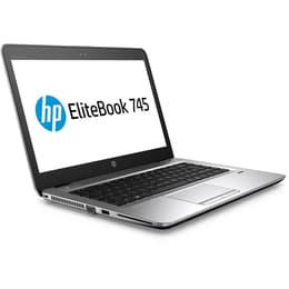 HP EliteBook 745 G4 14" (2017) - PRO A8-9600B - 8GB - SSD 128 GB QWERTY - Αγγλικά
