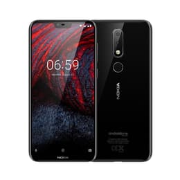 Nokia 6.1 Plus 64GB - Μαύρο - Ξεκλείδωτο