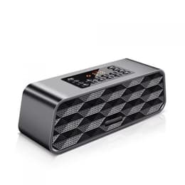 Evetane Bluetooth double haut-parleurs Bluetooth Ηχεία - Μαύρο