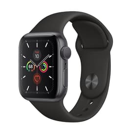 Apple Watch (Series 5) 2019 GPS 40mm - Αλουμίνιο Space Gray - Αθλητισμός Μαύρο