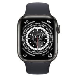 Apple Watch Series 7 (2021) GPS + Cellular 41 mm - Τιτάνιο Διαστημικό μαύρο