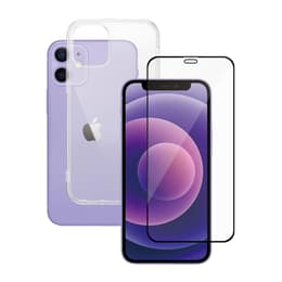 Θήκη 360 iPhone 12 mini και προστατευτική οθόνη - TPU - Διαφανές