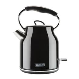 Bourgini Retro Waterkoker Deluxe Μαύρο 1,7000L - Ηλεκτρικός βραστήρας