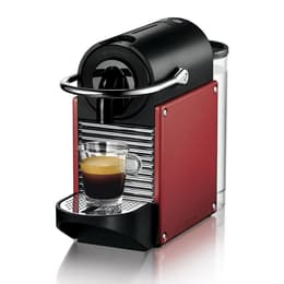 Καφετιέρα Espresso με κάψουλες Συμβατό με Nespresso Magimix Pixie Carmine 0.7L - Κόκκινο/Μαύρο