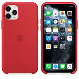 Apple Θήκη από σιλικόνη iPhone 11 Pro - Σιλικόνη Κόκκινο