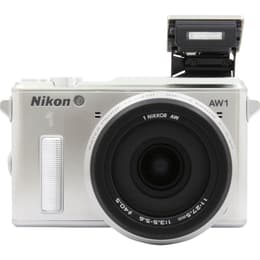 1 AW1 - Ασημί + Nikon Nikon AW 11-27.5mm f/3,5-5,6 f/3.5-5.6