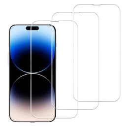 Προστατευτικό 3 οθόνης Evetane iPhone 15 Pro Max - Διαφανές