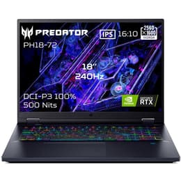 Acer Vector 16 HX AI 18" - Core Ultra 9 275HX - 32GB - SSD 1 TBGB RTX 5070 AZERTY - Γαλλικό