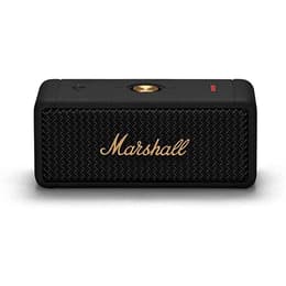Marshall Emberton BT Black & Brass Bluetooth Ηχεία - Μαύρο