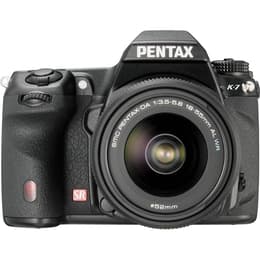 Reflex K-7 - Μαύρο + Pentax SMC Pentax-DA 18-55 mm f/3.5-5.6 AL f/3.5-5.6 AL