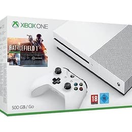 Xbox One S 500GB - Άσπρο + Battlefield 1