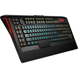 Steelseries Πληκτρολόγιο AZERTY Γαλλικό Πληκτρολόγιο με φωτιζόμενα πλήκτρα Apex 350 fnatic edition