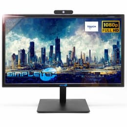 22" Simpletek ST22MW 1920 x 1080 LED monitor Μαύρο