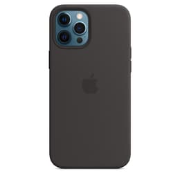 Apple Θήκη από σιλικόνη iPhone 12 Pro Max - Magsafe - Σιλικόνη Μαύρο