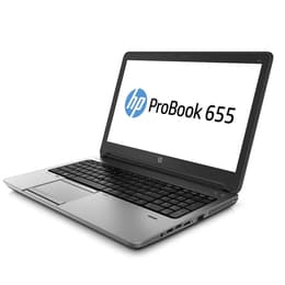 HP ProBook 655 G1 15" (2012) - A10-4600M - 8GB - SSD 512 Gb QWERTY - Αγγλικά