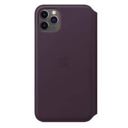 Apple Προστατευτικό Folio iPhone 11 Pro Max - Δέρμα Μελιτζάνα