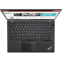 Lenovo ThinkPad T470s 14"() - Core i5 - Gen 6 (U) - 8GB - 256 GB SSD QWERTY - Ιταλικό