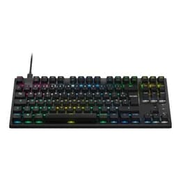 Corsair Πληκτρολόγιο AZERTY Γαλλικό Πληκτρολόγιο με φωτιζόμενα πλήκτρα K60 RGB Pro TKL