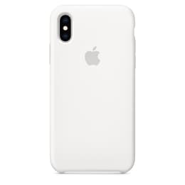 Apple Θήκη iPhone X / XS - Σιλικόνη Άσπρο