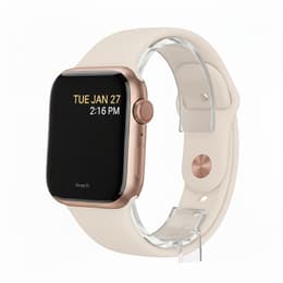 Apple Watch Series 10 (2024) GPS + Cellular 46 mm - Αλουμίνιο Rose Gold - Sport band Starlight