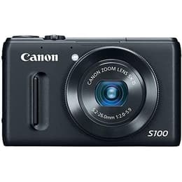Συμπαγής PowerShot S100 - Μαύρο + Canon Zoom Lens 5x iS 24-120mm f/2.0-5.9 f/2.0-5.9