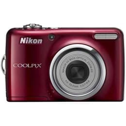 Συμπαγής Coolpix L23 - Κόκκινο + Nikon Nikkor 5x Wide Optical Zoom ED 28-140mm f/2.7-6.8 f/2.7-6.8